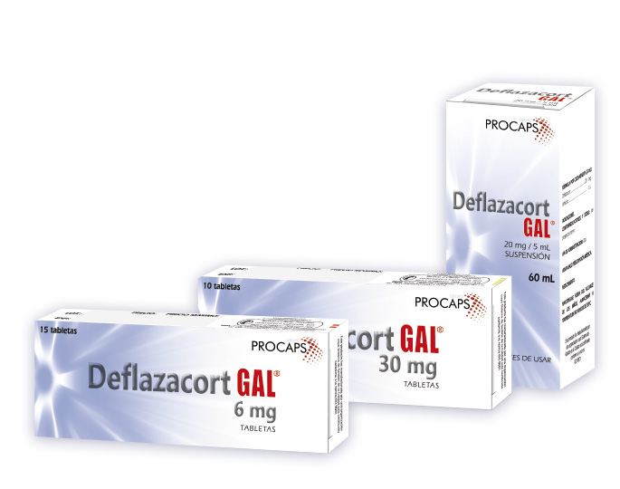 Deflazacort Gal Tabletas 30MG