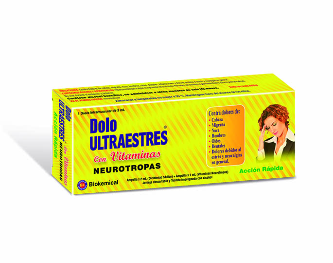Dolo Ultraestres Sol. Inyectable