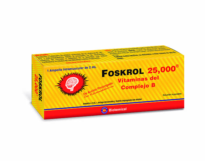 Foskrol 25,000 Solución Inyectable