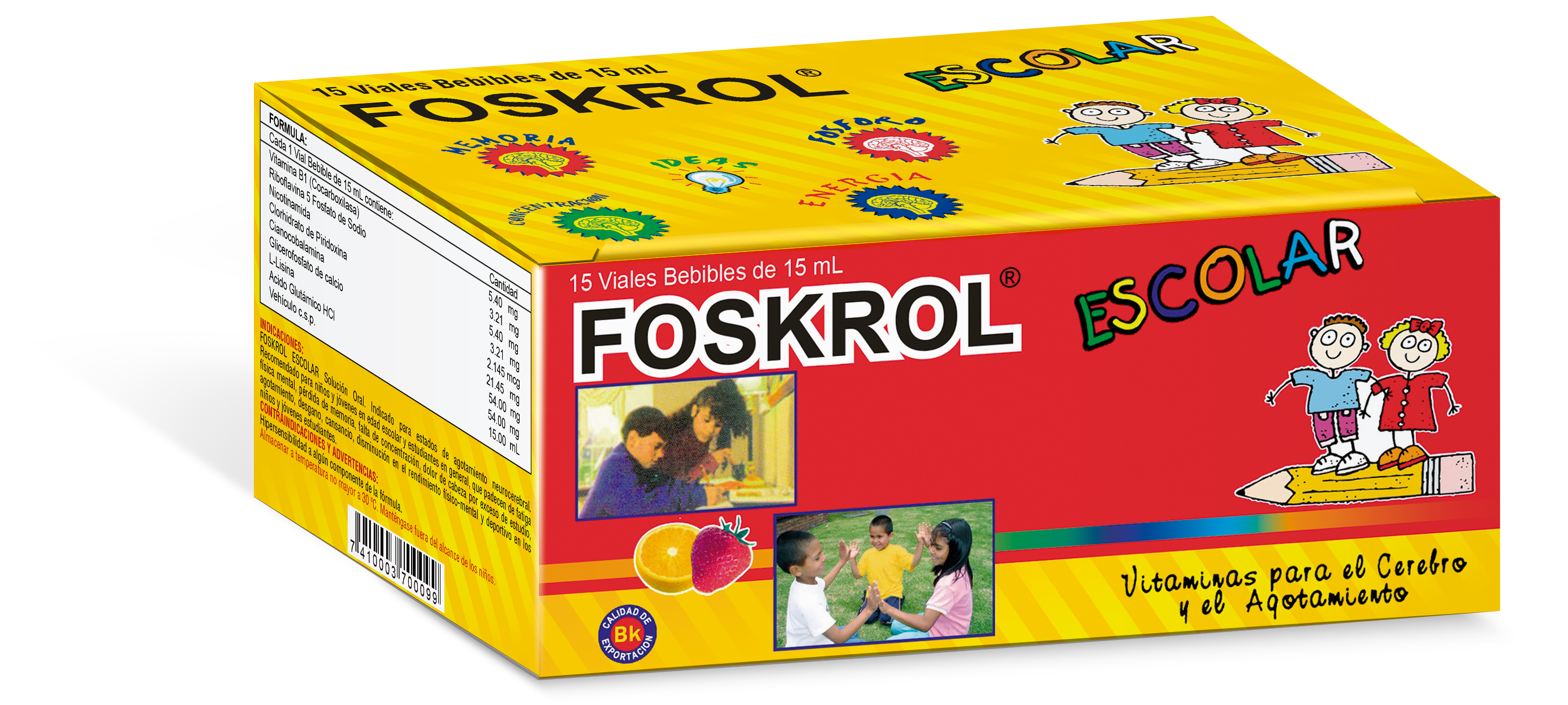 Foskrol Escolar Solución Oral