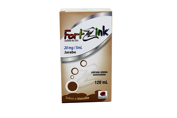 FORTZINK 20MG/5ML JBE FCOX120 ML GT CIAL