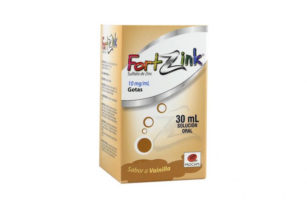 FORTZINK 10 MG/ML GOT FCOX30ML GT CIAL