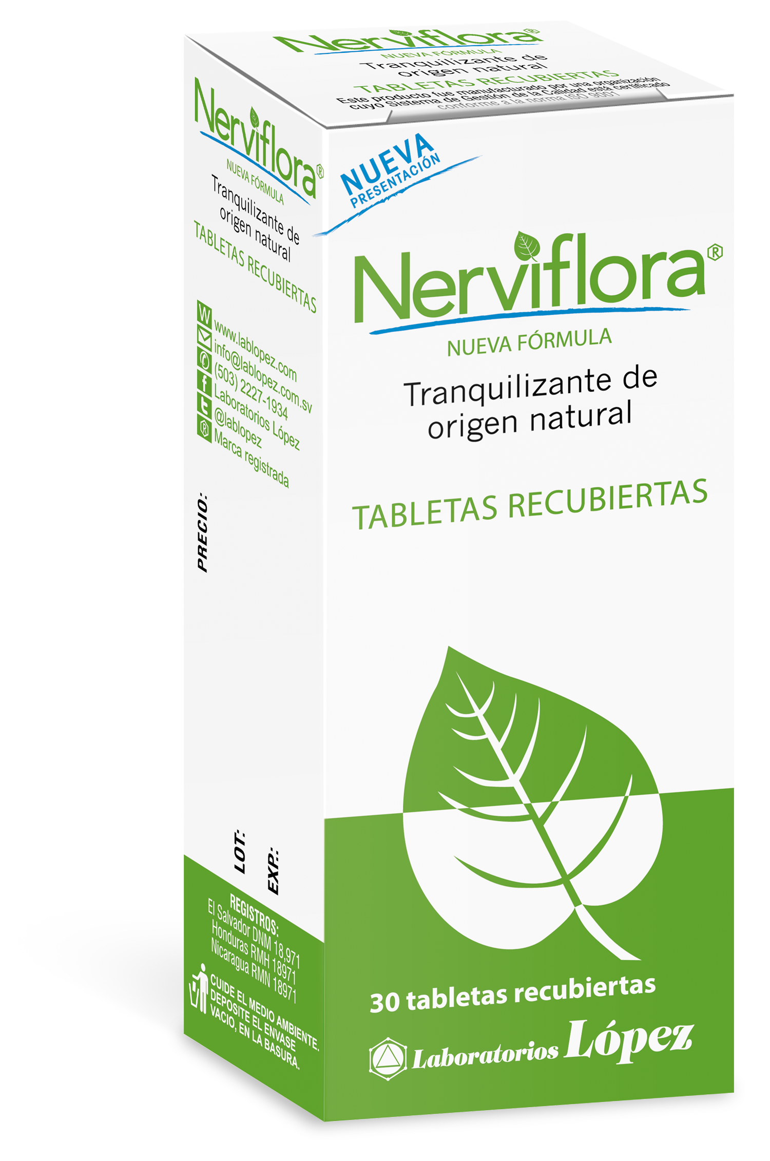 Nerviflora Tabletas