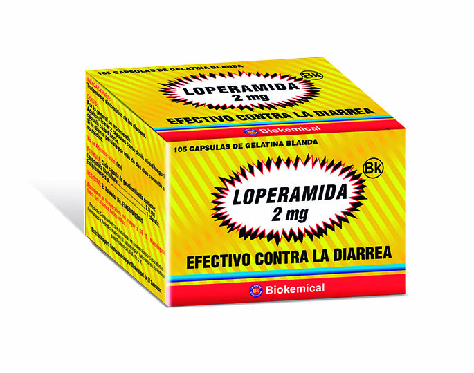 Loperamida BK 2 mg Cápsulas de gelatina blanda