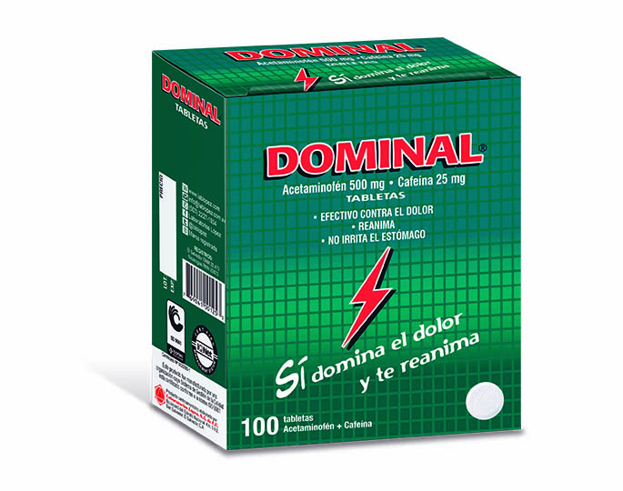DOMINAL 500/25MG TABLETAS