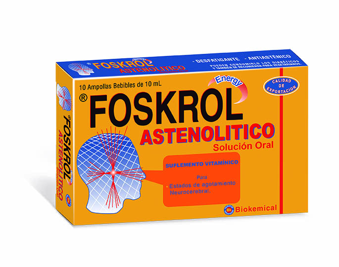 Foskrol Astenolítico Solución Oral