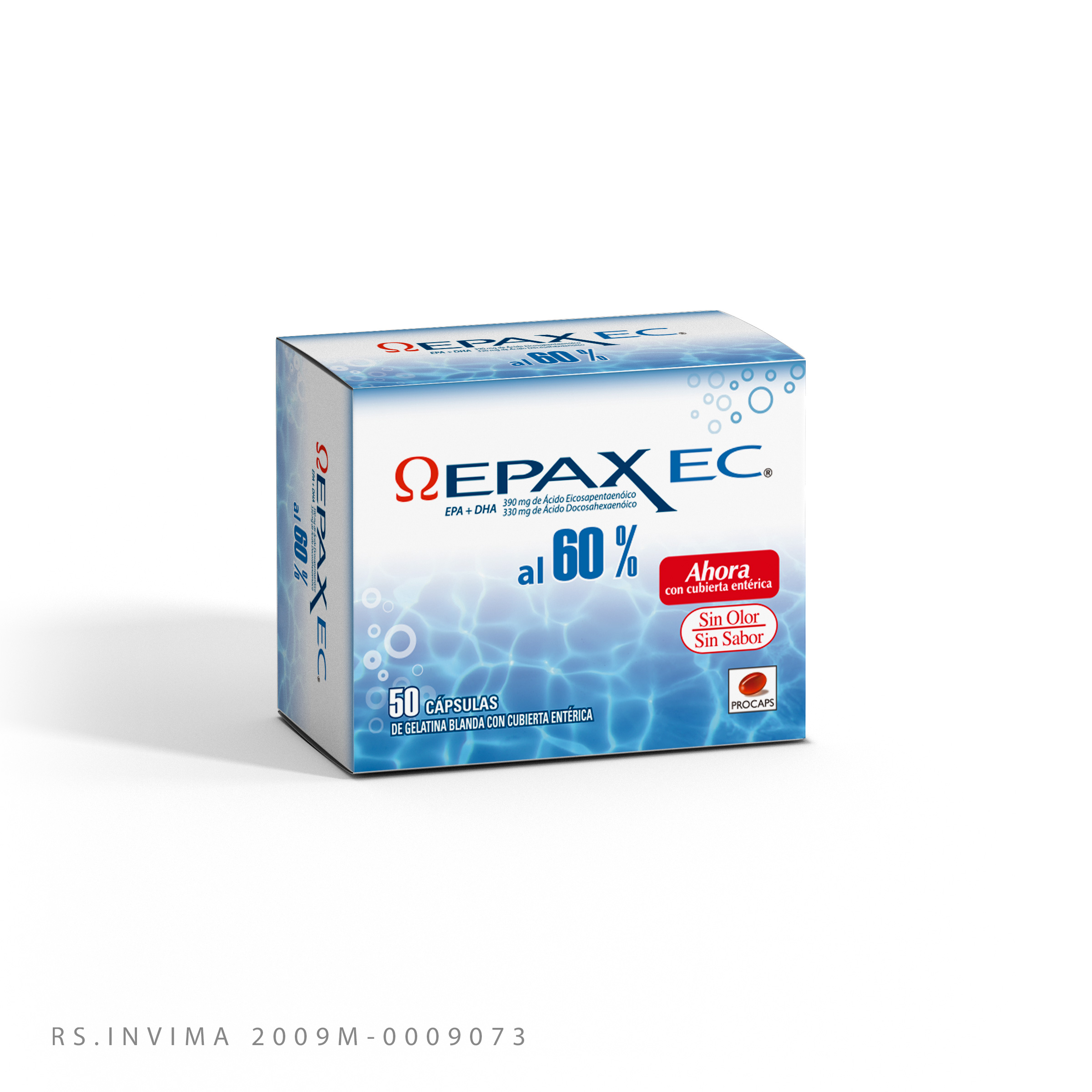 EPAX 720 mg CBG EC CAJA x 50 UND CIAL