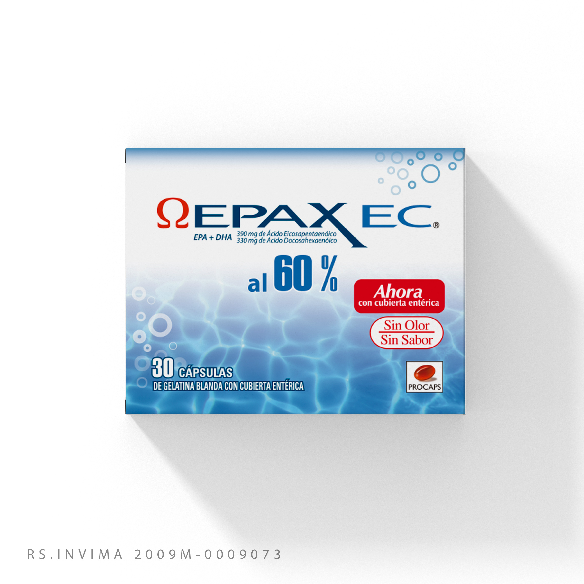 EPAX 720 mg CBG EC CAJA x 30 UND CIAL