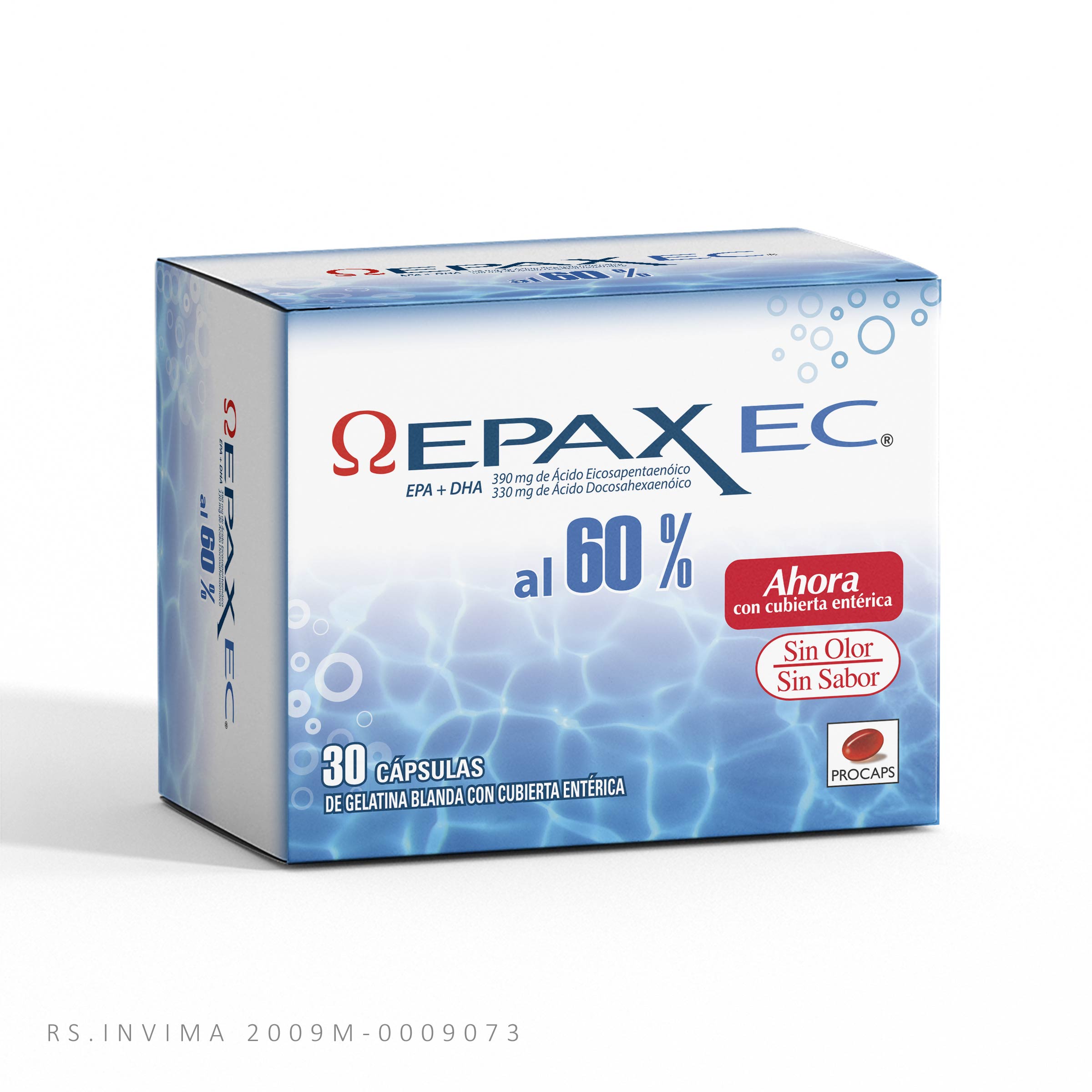 EPAX 720 mg CBG EC CAJA x 30 UND CIAL