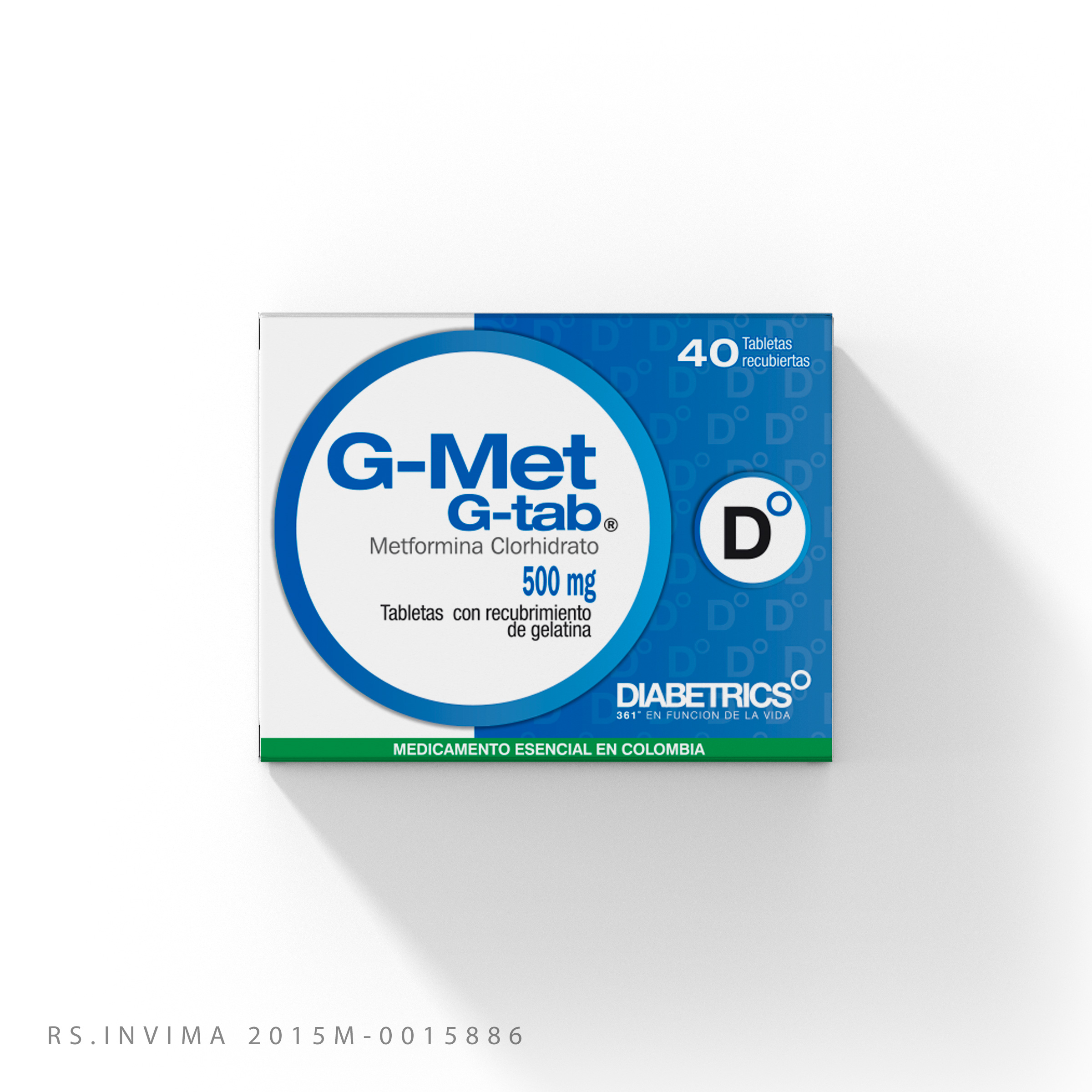 G-Met G-Tabs 500mg