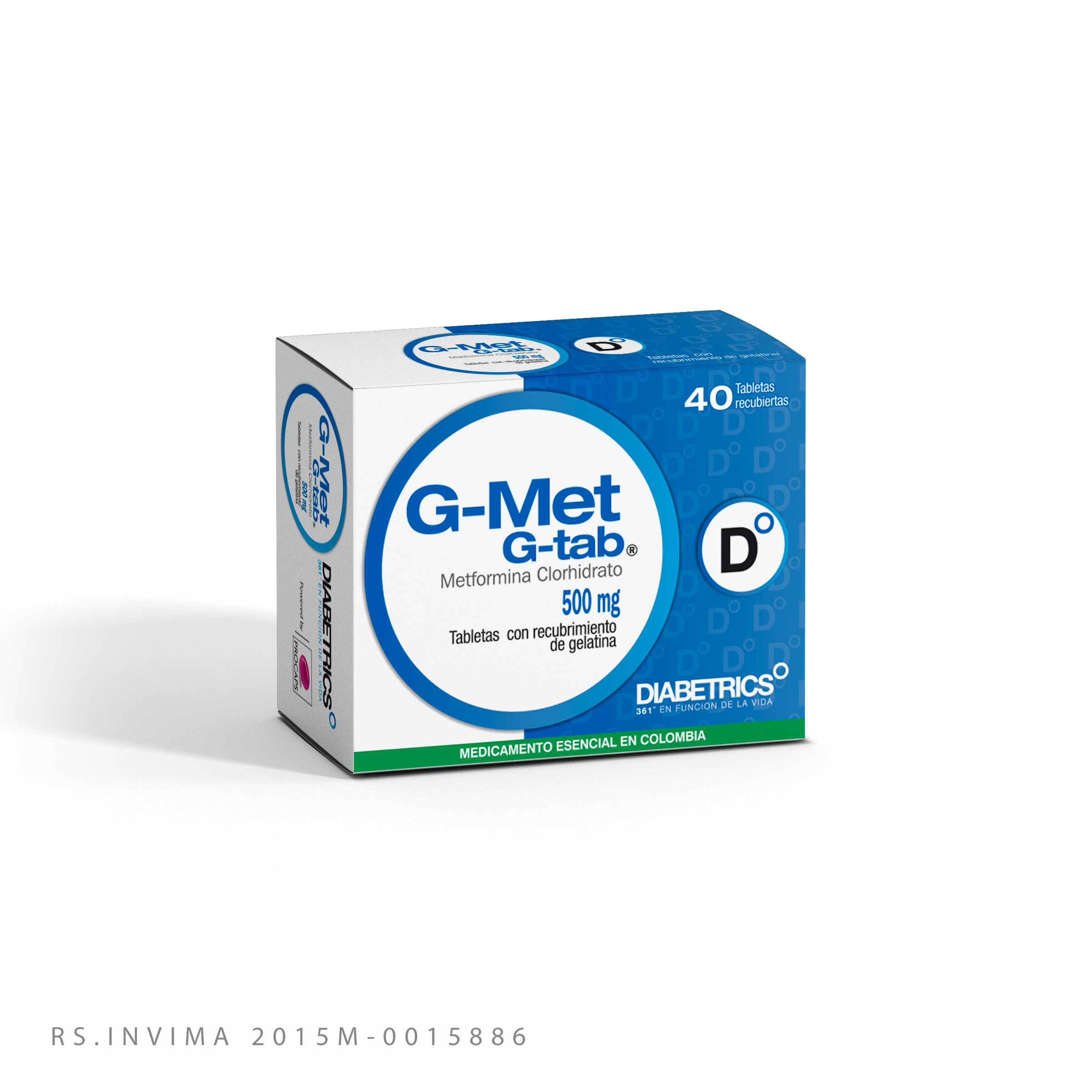 G-Met G-Tabs 500mg