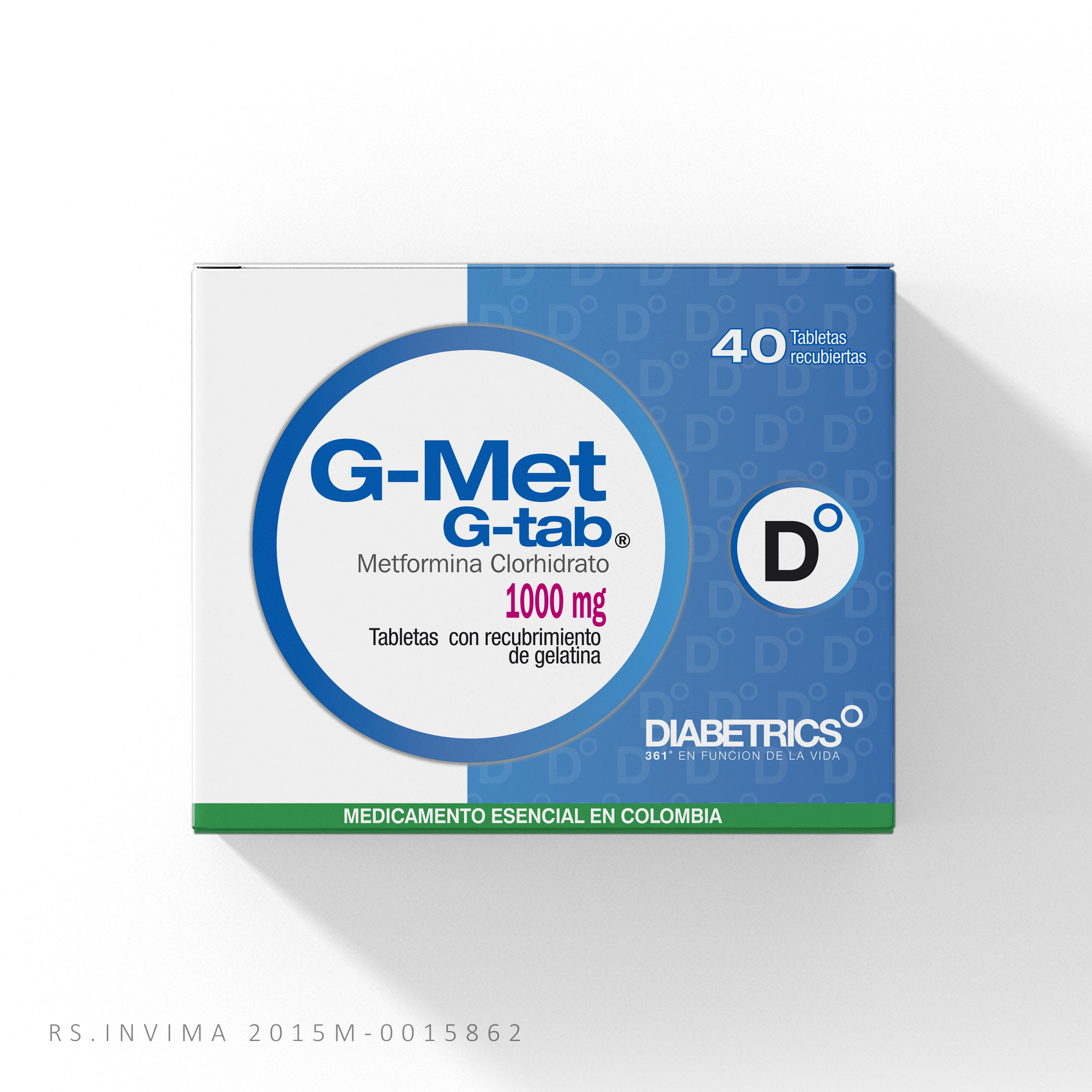 G-Met G-Tab 1000 mg 