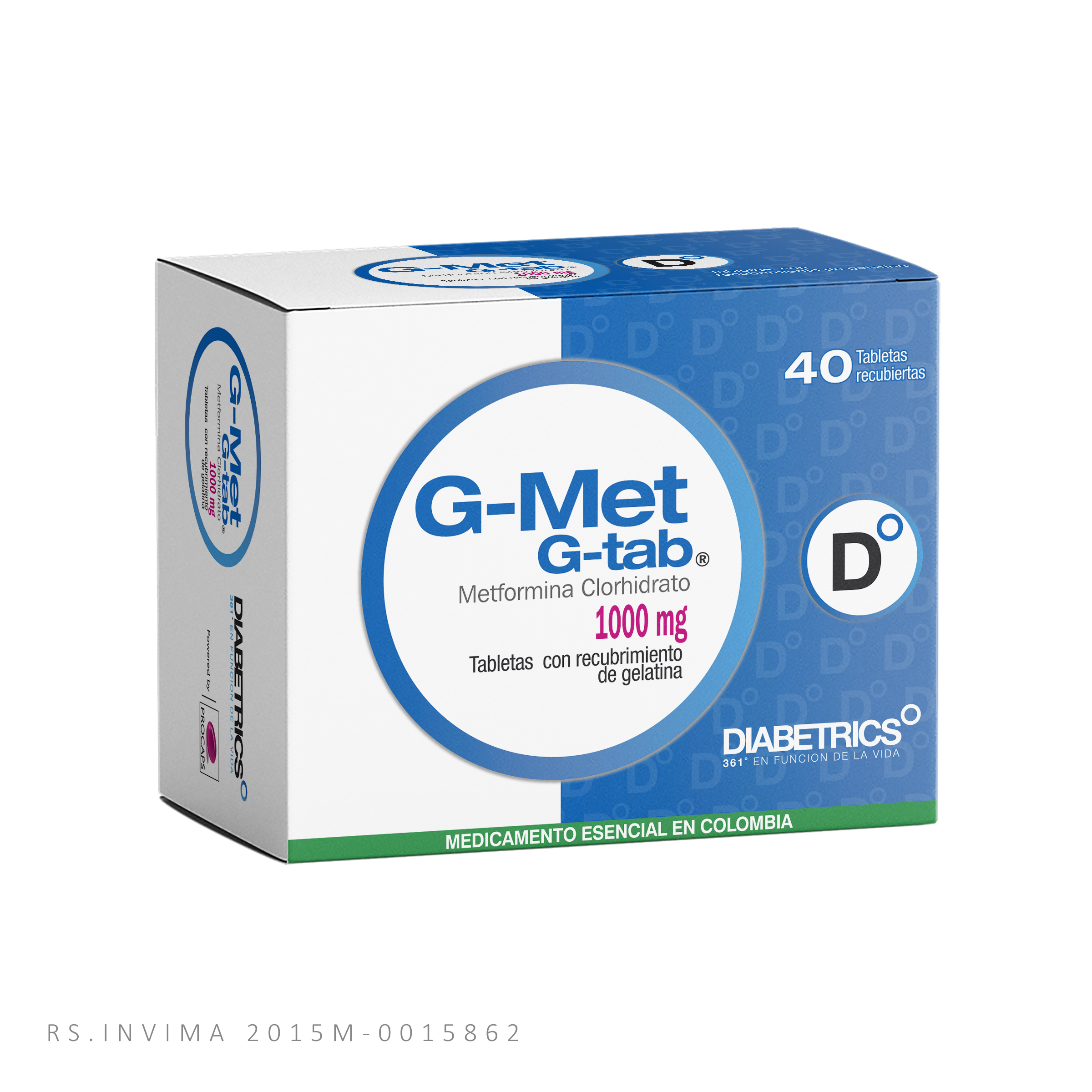 G-Met G-Tab 1000 mg 