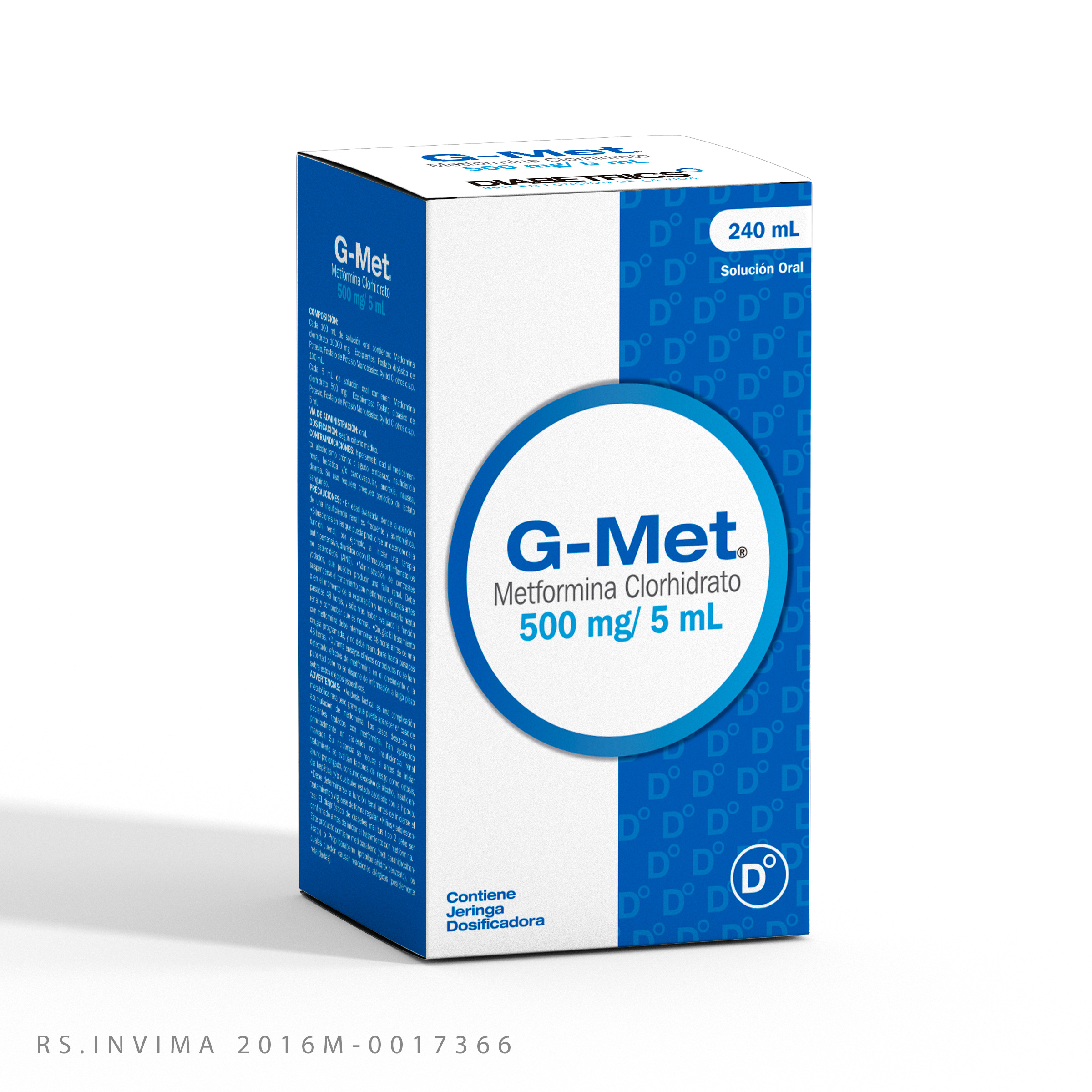 G-Met 500 mg/5 ml