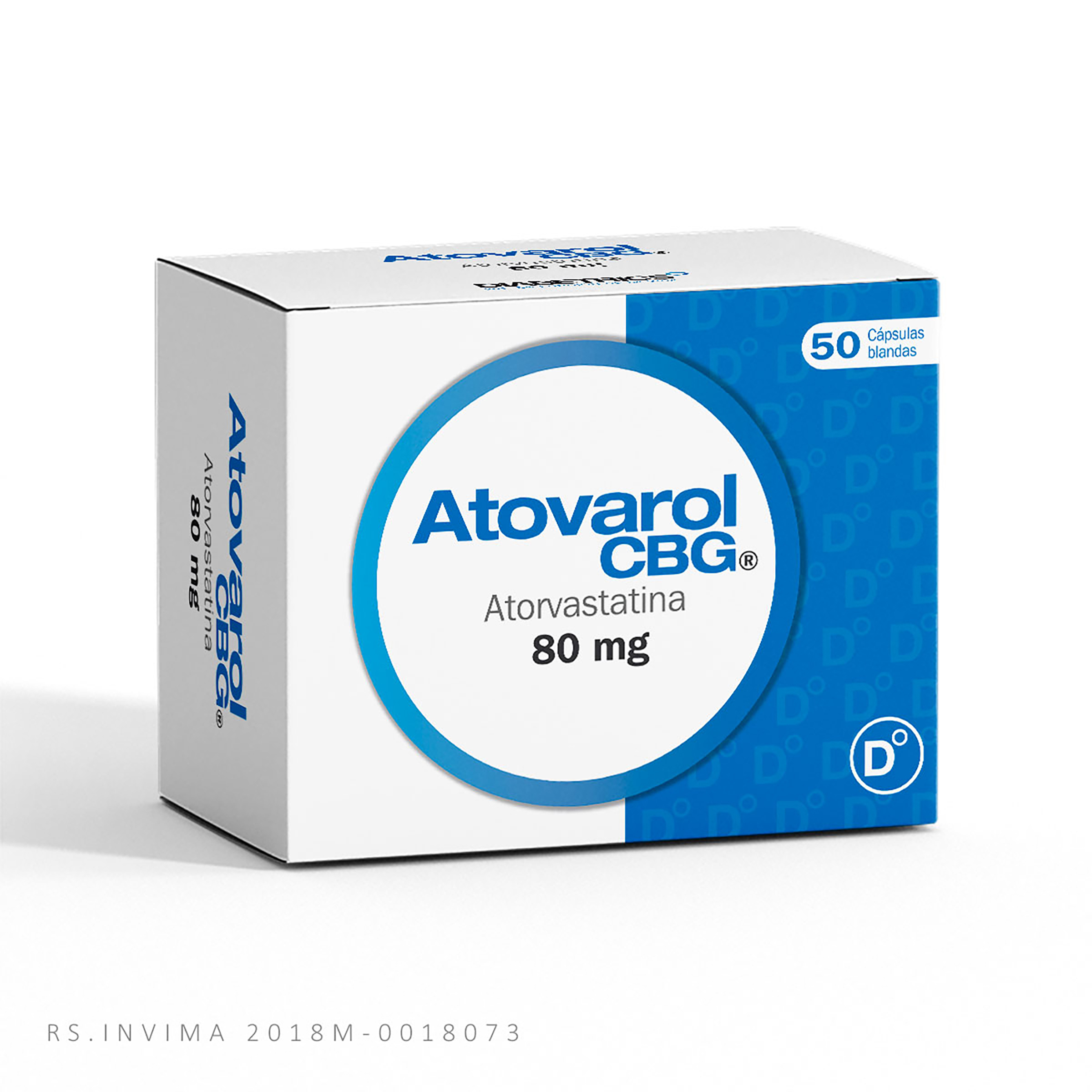 ATOVAROL 80mg CBG CJA X 50 UND CIAL