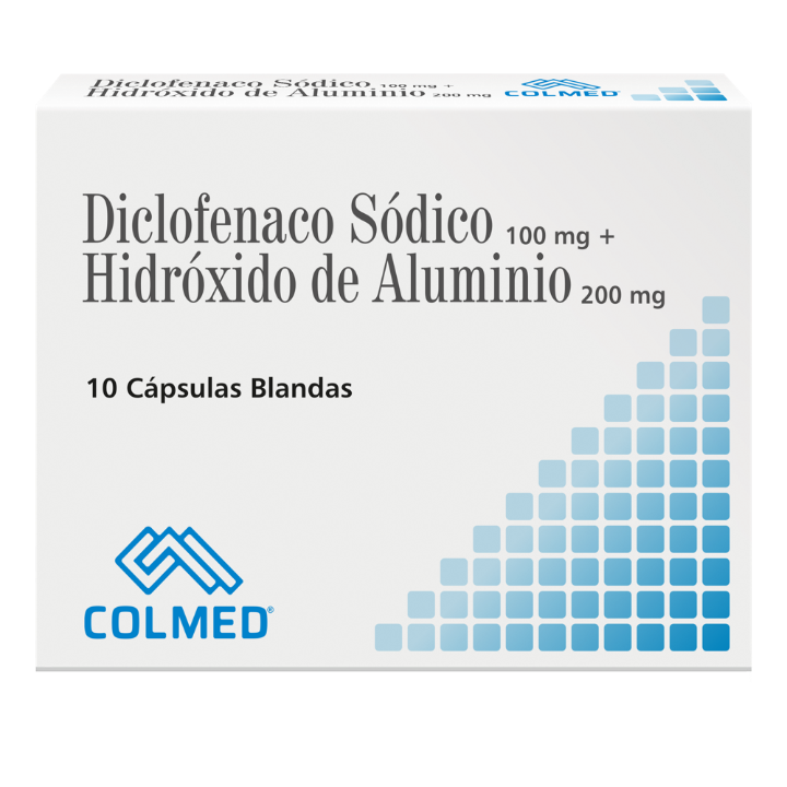 Diclofenaco Sódico 100mg - Hidróxido De Aluminio Gel Equivalente A 200mg