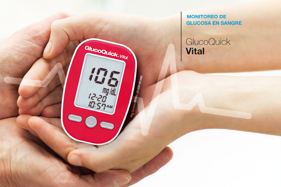 GlucoQuick Vital: Sistema de monitoreo de glucosa en sangre