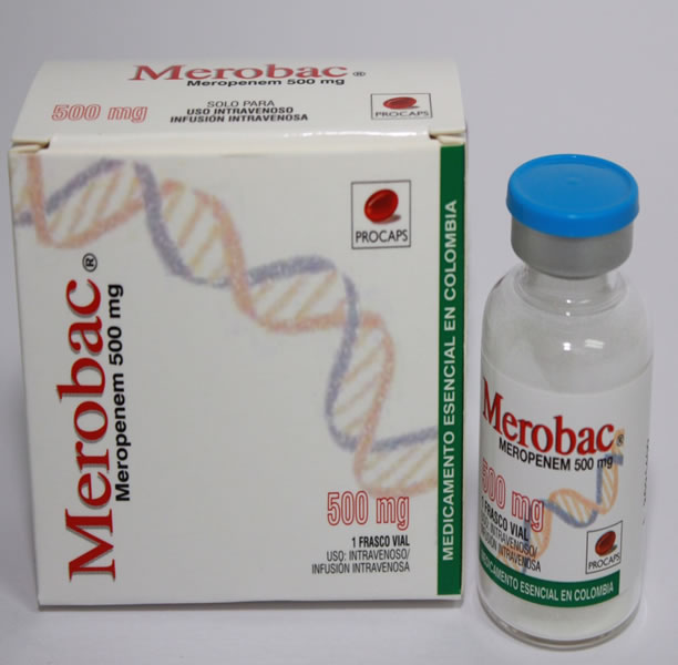 Merobac 500 mg Caja x 1